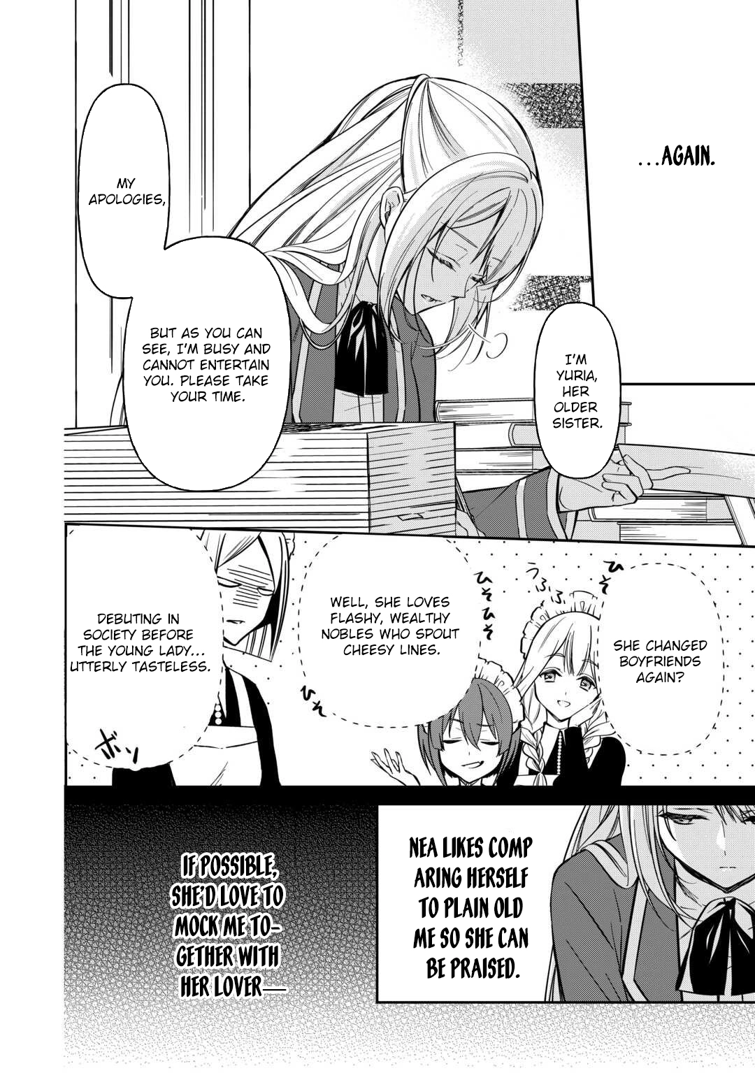 I Married the Count My Sister Rejected—No Takebacks! Chapter 1 Page 2
